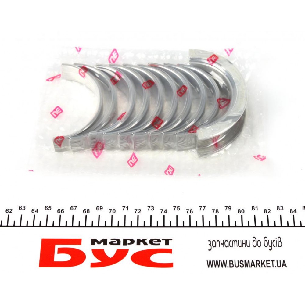 Вкладиші корінні Ford Transit 2.0/2.4D 00- (+0.50) = 6021075000