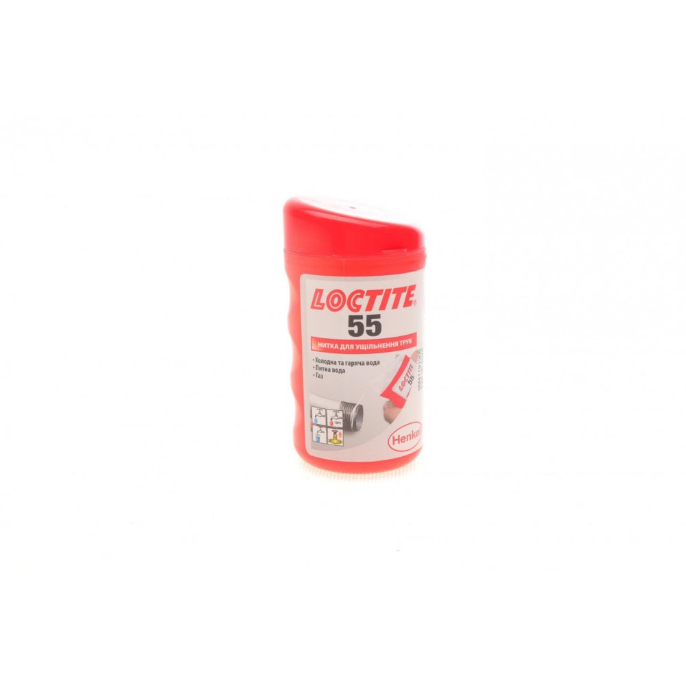 LOCTITE 55, Нитка поліамідна 48x160 m для металів, пластиків та водо-газопроводів, для різьби до 4