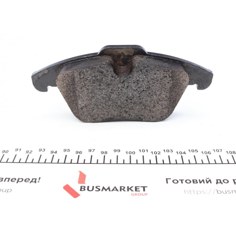 Колодки гальмівні (передні) VW Tiguan/Sharan 07- (ATE) (з датчиком) (з низьким продукуванням пилу)