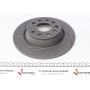 Диск гальмівний (задній) Audi A3/Skoda Octavia/VW Golf/Passat 04-14 (282x12) (з покриттям)( з прорезом)