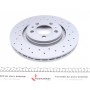 Диск гальмівний (передній) Skoda Octavia/VW Golf IV 97- (280x22) (з покриттям) (з отвором) (вент)