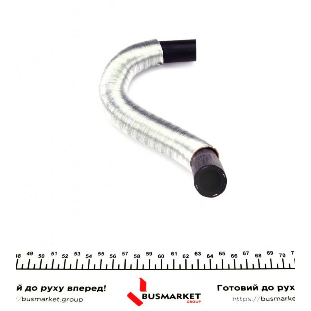 Патрубок радіатора пічки Ford Connect 1.8TDCi 02-13 (з захистом)