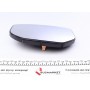 Скло дзеркала (з підігрівом) Citroen Berlingo/ Peugeot Partner 08-12 (L)