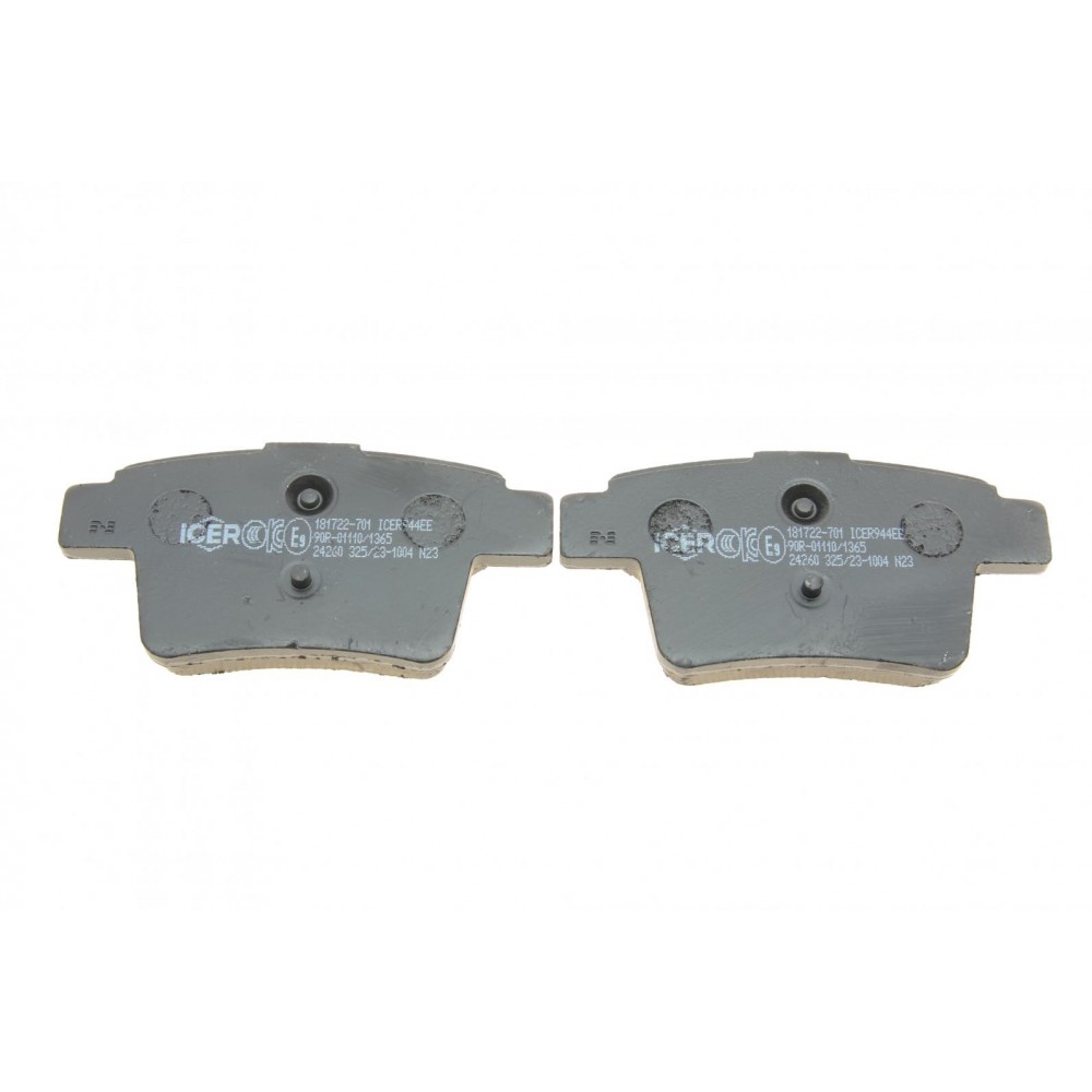 Колодки гальмівні (задні) Ford Mondeo III 00-07/Ford USA Freestyle 04-/Jaguar X-Type 03-09