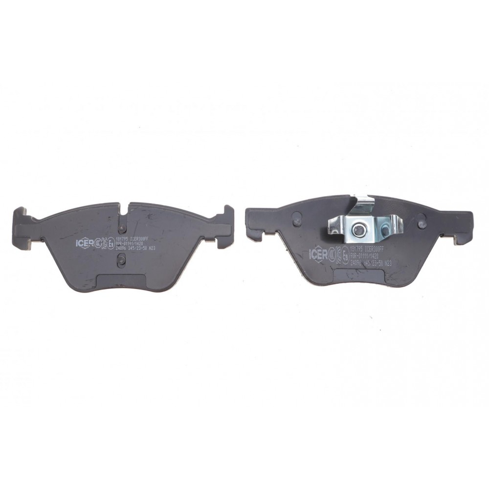 Колодки гальмівні (передні) BMW 1 (E81/E87) 04-12/3 (E90-E93) 05-13/X1 (E84) 11-15