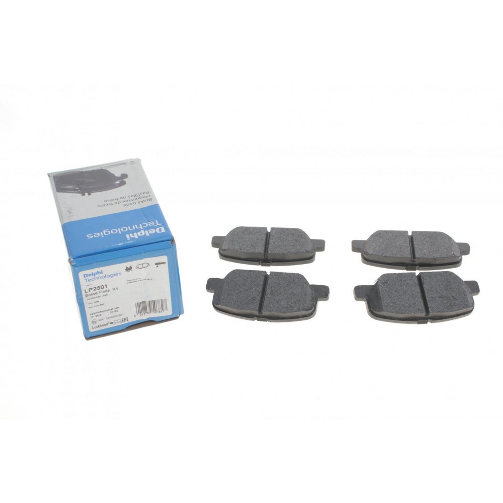 Колодки гальмівні (задні) Citroen C4 Aircross/Mazda 6/Mitsubishi Outlander III/Peugeot 4008 12-