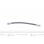 Шланг гальмівний (передній) VW T2/3 1.6-2.0/1.6TD (L=340mm) M10x1/M10x1