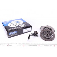 Комплект зчеплення Renault Megane/Scenic III 1.6 16V 05- (d=215mm) (+вижимний)