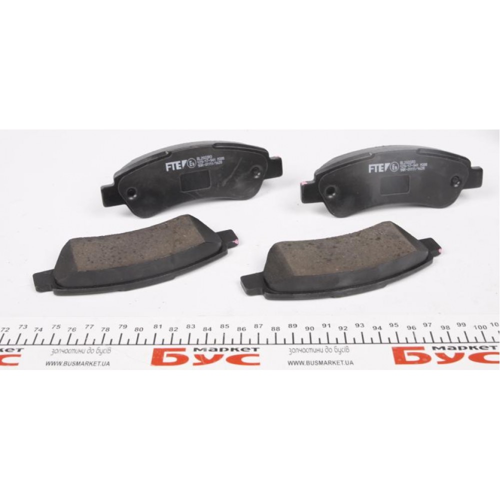 Колодки гальмівні (задні) Fiat Ducato/Citroen Jumper/Peugeot Boxer 06-