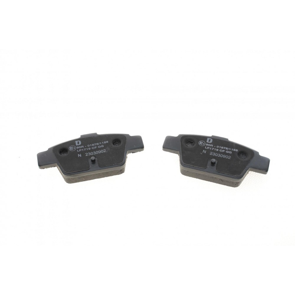 Колодки гальмівні (задні) Fiat Bravo II 07-14/Stilo 01-08/Linea 07-/Multipla 99-10 (Bosch)