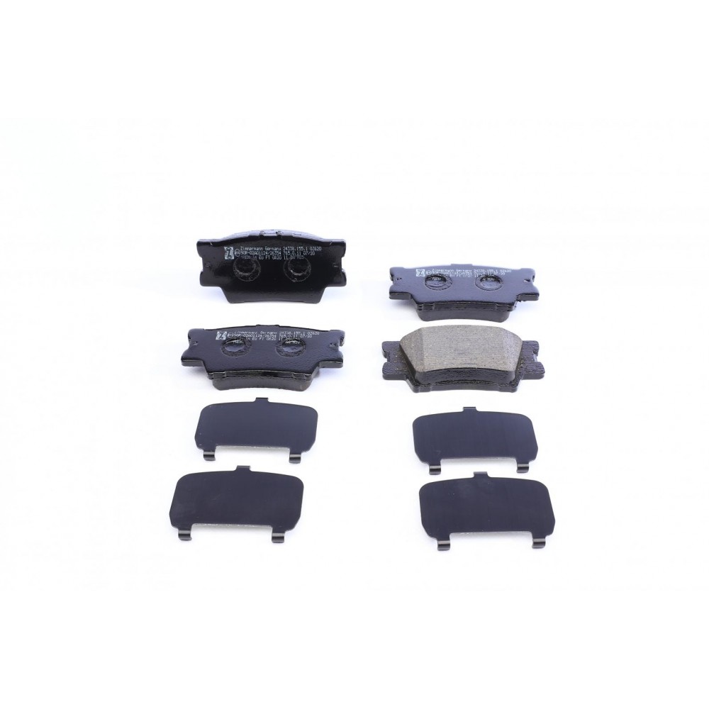Колодки гальмівні (задні) Toyota Camry/Rav4/Lexus ES 06- (Akebono)