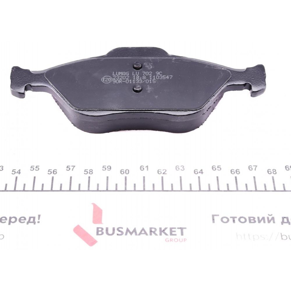 Колодки гальмівні (передні) Ford Fiesta 95-