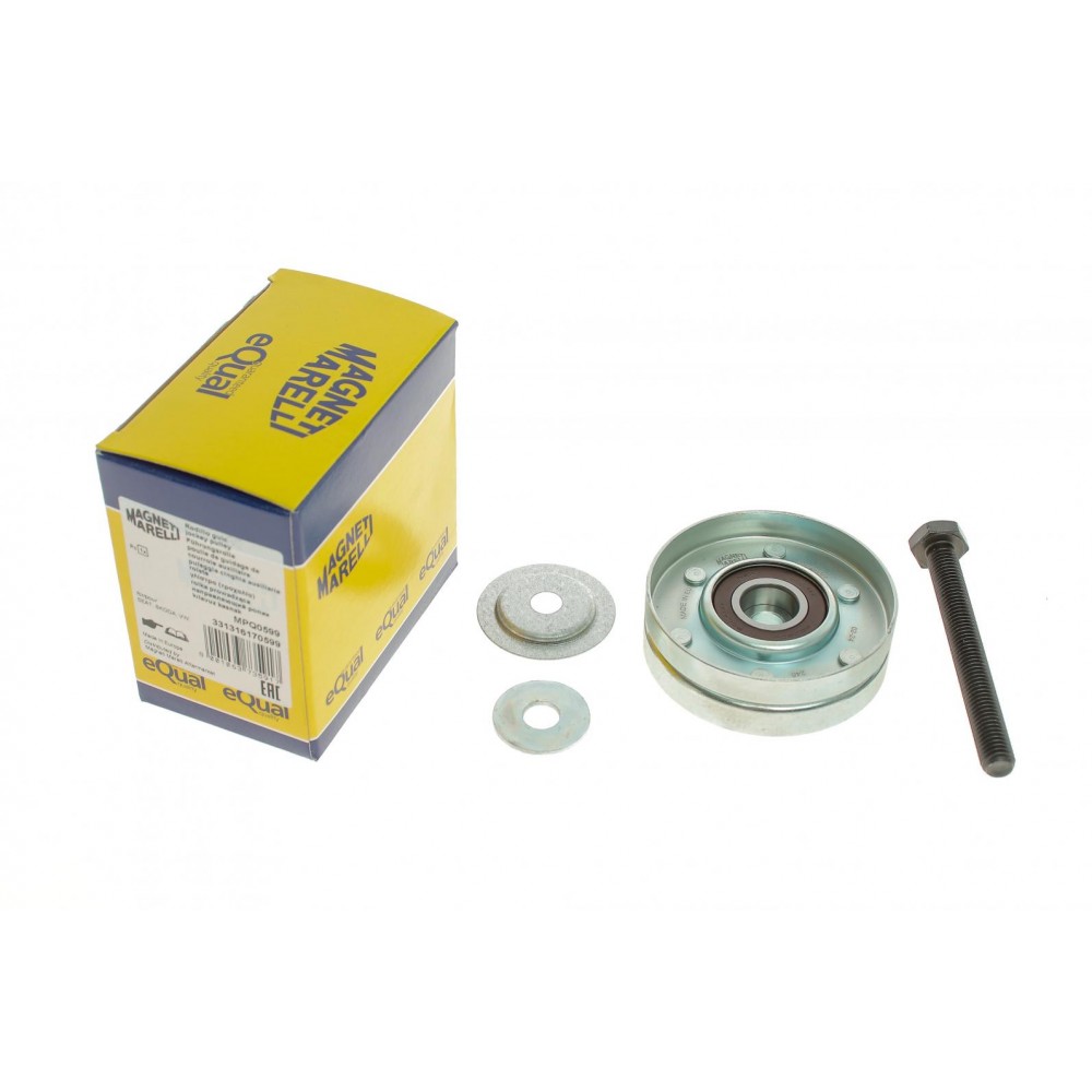 Ролик генератора Skoda Fabia/Roomster/VW Fox/Polo 1.2 01- (паразитний) (76x24) (MPQ0599)