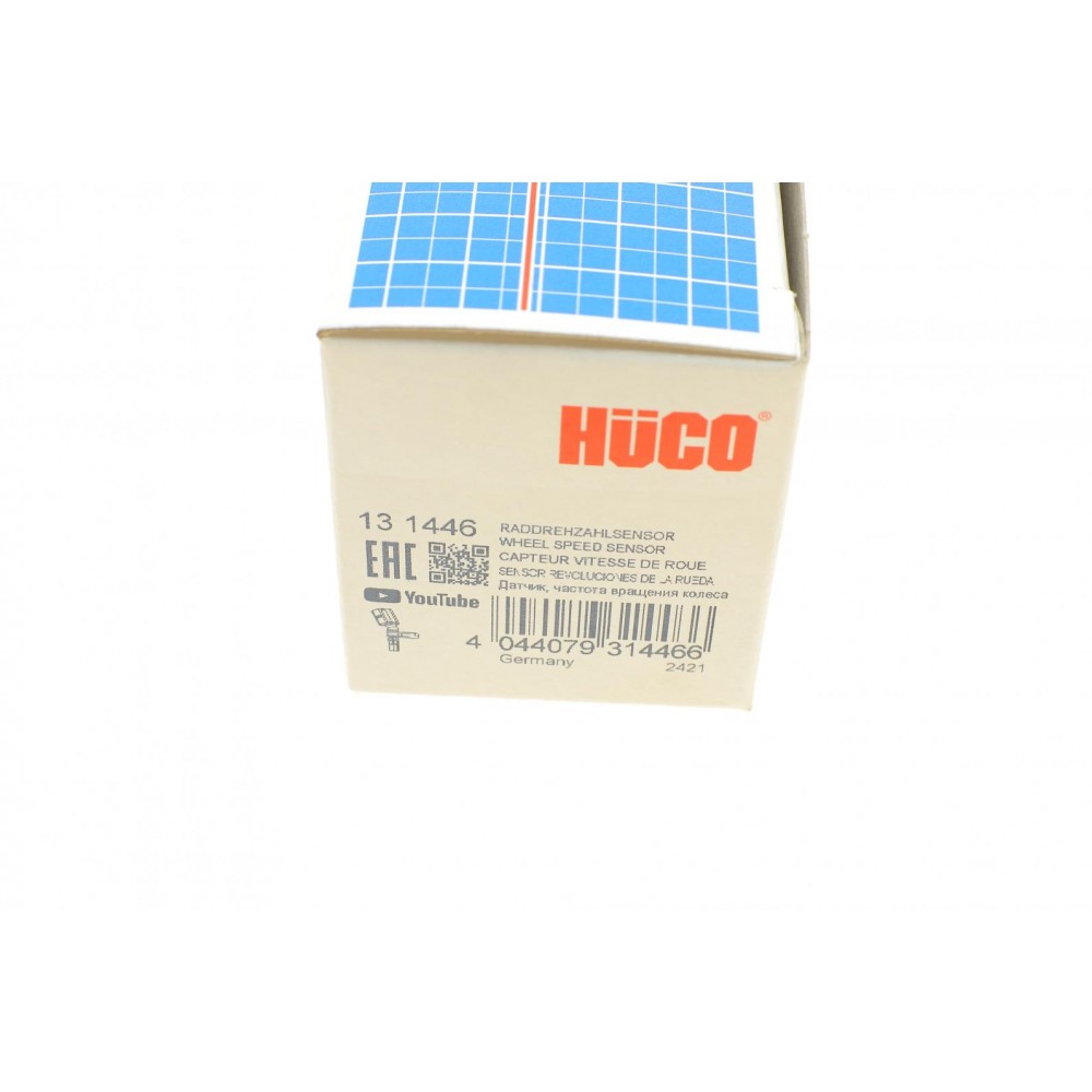 Датчик ABS (задній) VW Caddy III/IV 10-/Touareg/ Porsche Cayenne 02-10 (L) (HÜCO)