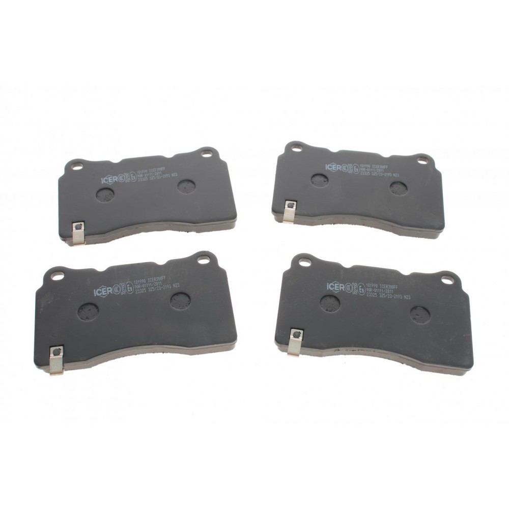 Колодки гальмівні (передні) Opel Insignia 08-17/Astra J/Tesla S/X/VW Golf VII 12-/Renault Megane 17
