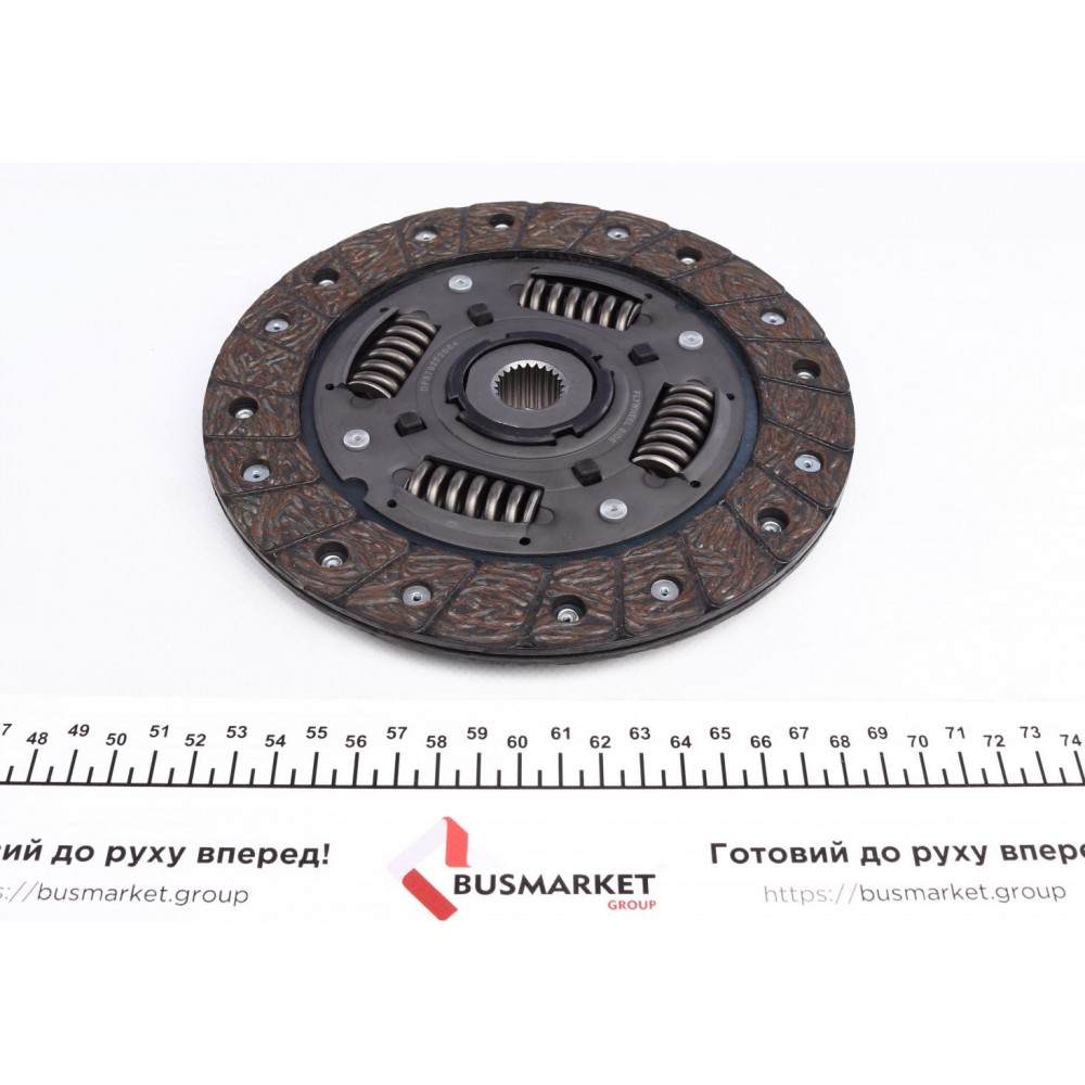 Комплект зчеплення Daewoo Lanos 1.3 97- (d=200mm) (+вижимний)