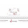 Комплект прокладок турбіни Renault Clio/Megane/Scenic 1.5 dCi 04-