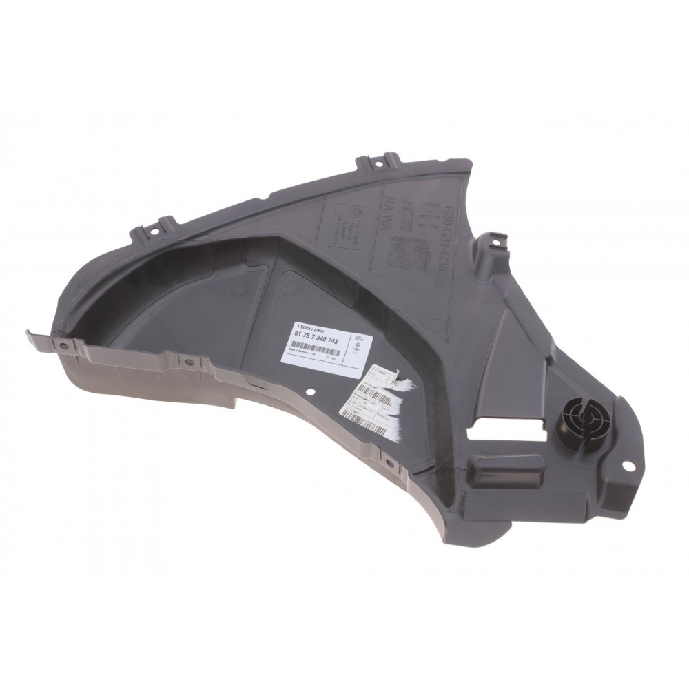 Захист арки колеса (переднього) BMW 5 (G30/F90) 16- (L)