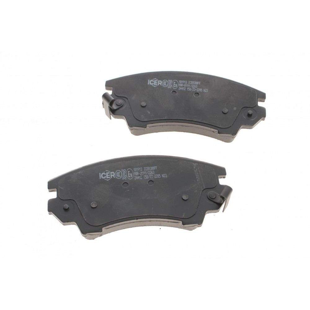Колодки гальмівні (передні) Nissan Rogue 10-13/Opel Astra J 09-/Insignia 08-17/Zafira C 11-