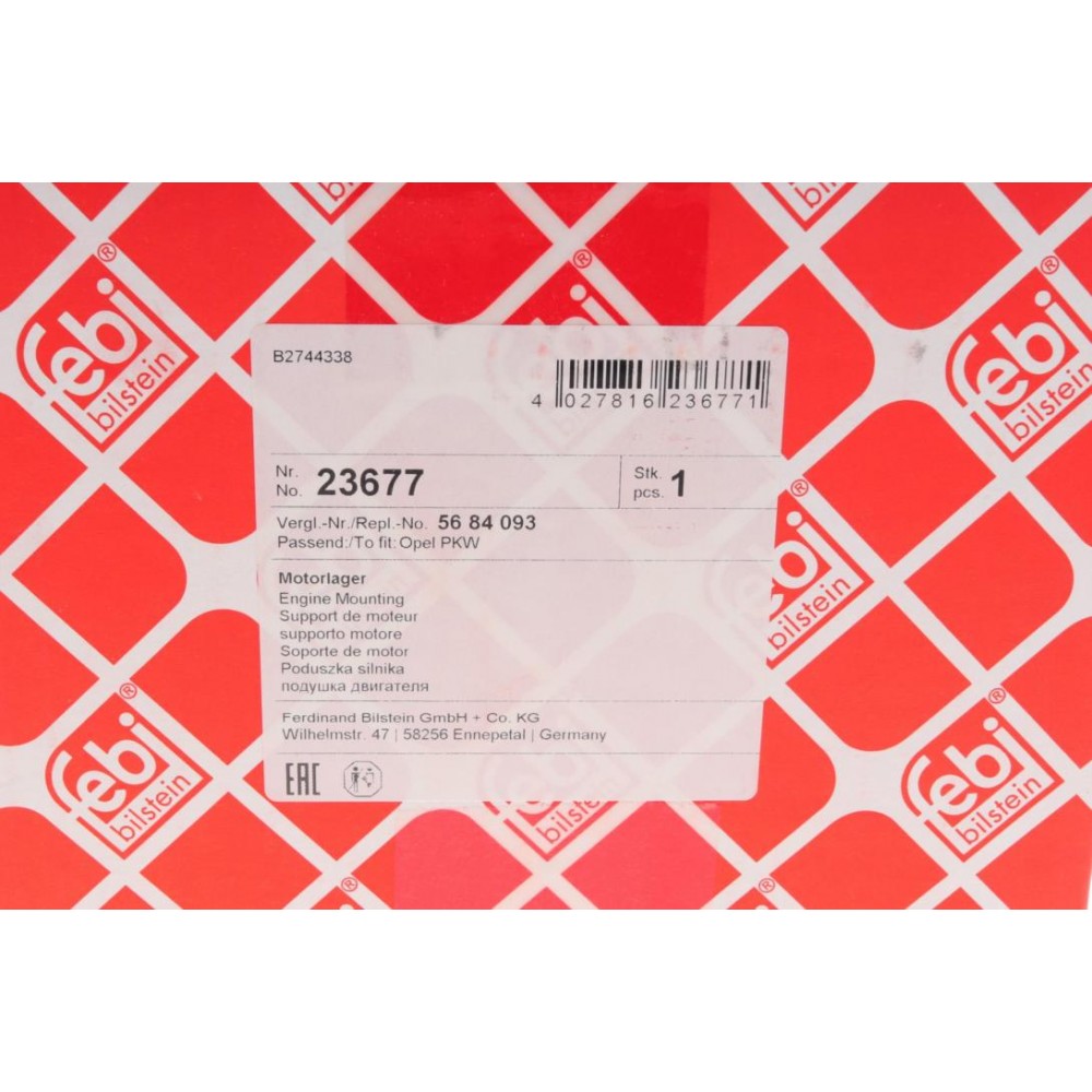 Подушка двигуна (передня) Fiat Croma/Opel Vectra 2.2/2.2D 02-