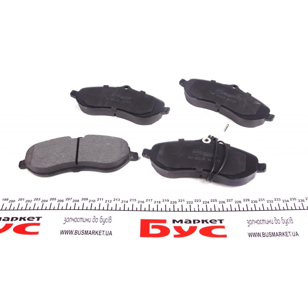 Колодки гальмівні (передні) Citroen Jumpy/Fiat Scudo/Peugeot Expert 1.6-2.0 07-