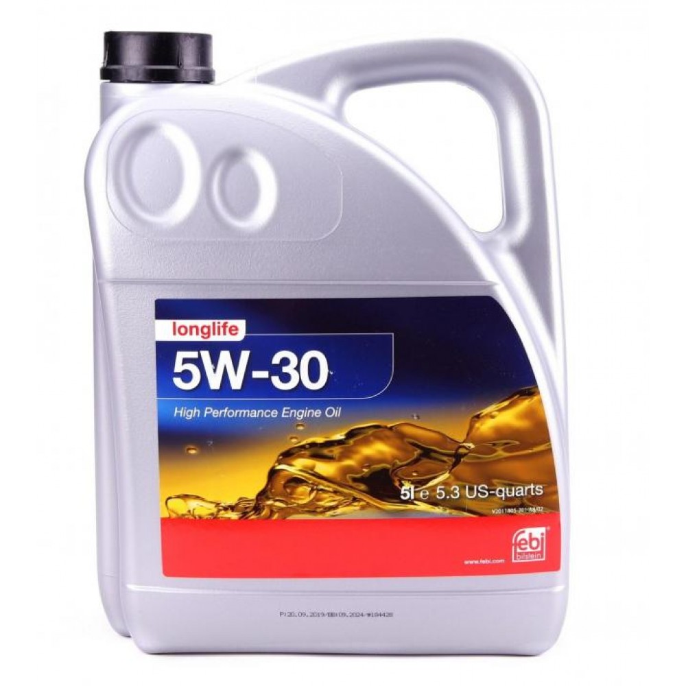 Олива Longlife 5W30 (5L) (GM Dexos 2/MB 229,51/229,52/VW 502 00/505 00/505 01)
