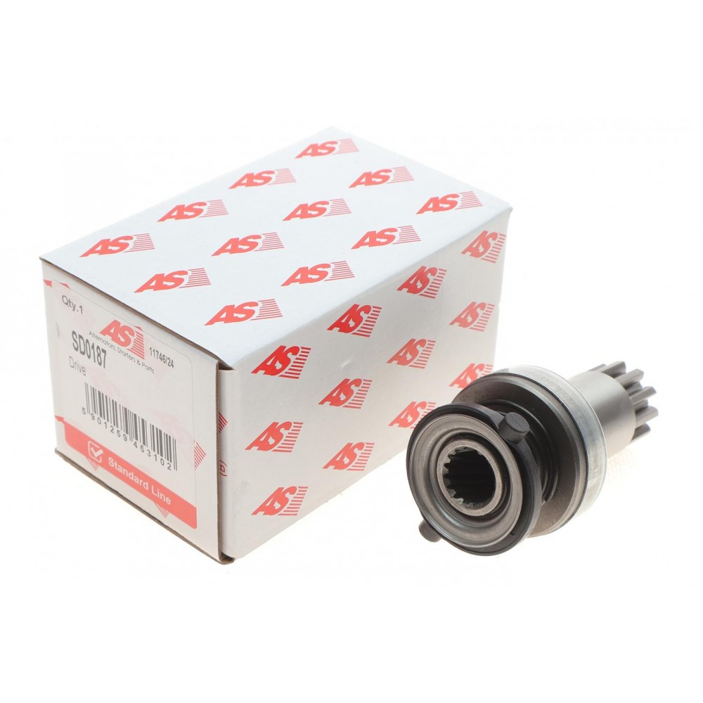 Бендикс стартера VW Caddy III/IV/T5/T6 1.9/2.0 TDI 04-20 (z=)