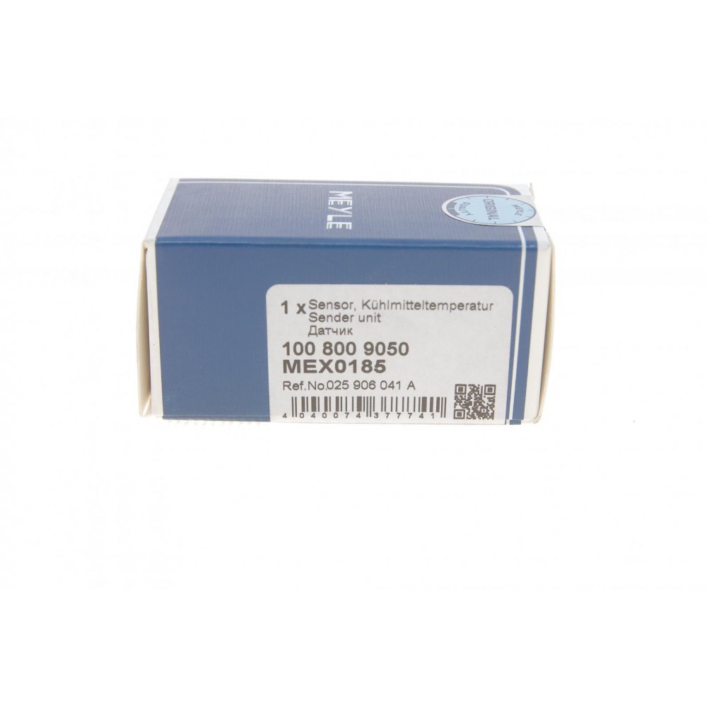 Датчик температури охолоджуючої рідини VW Caddy I/II/T4 1.4-2.5 85-04 (2 конт.) (синій)