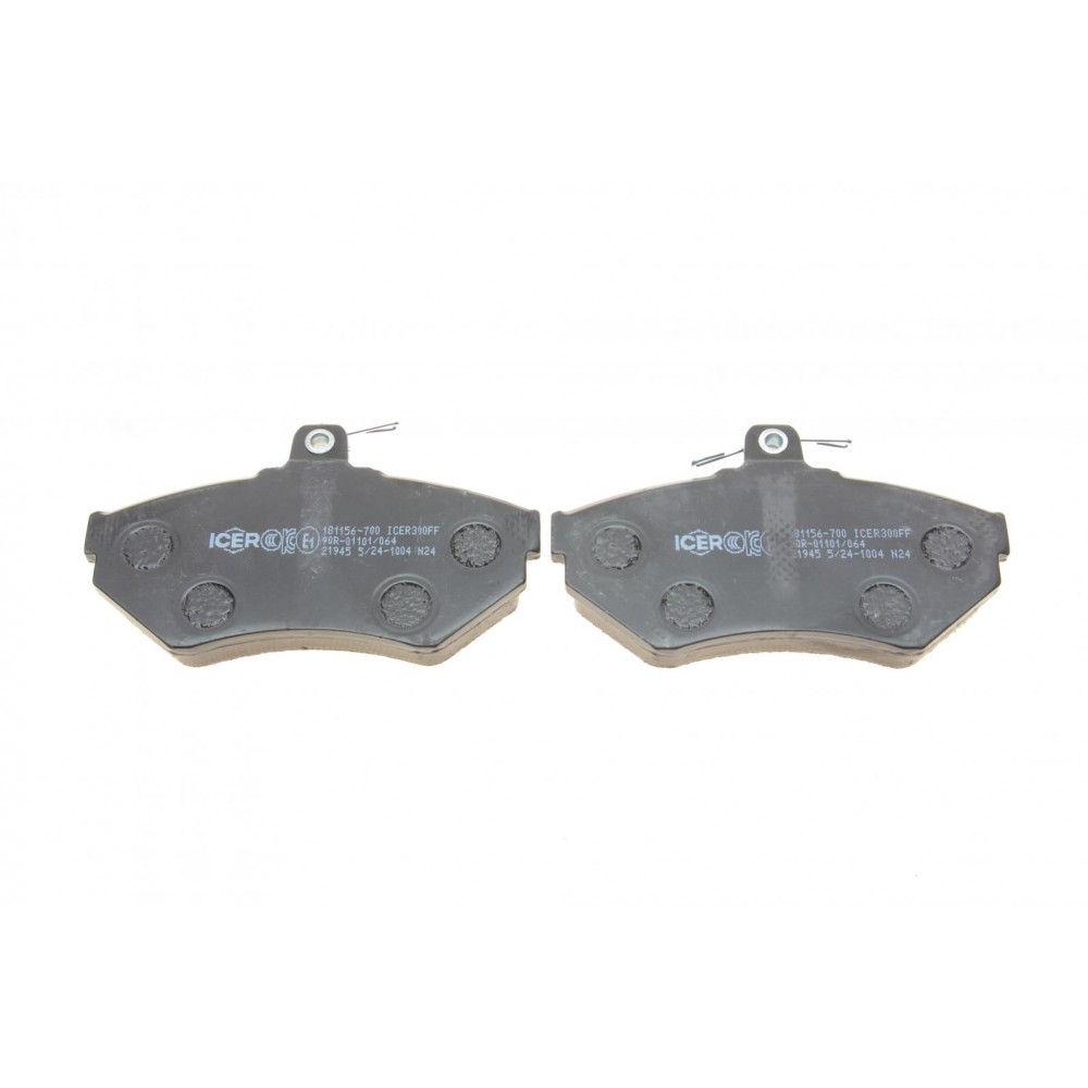 Колодки гальмівні (передні) Seat Cordoba/Ibiza/VW Caddy/Golf/Polo 91-04/Passat B3/B4 88-97