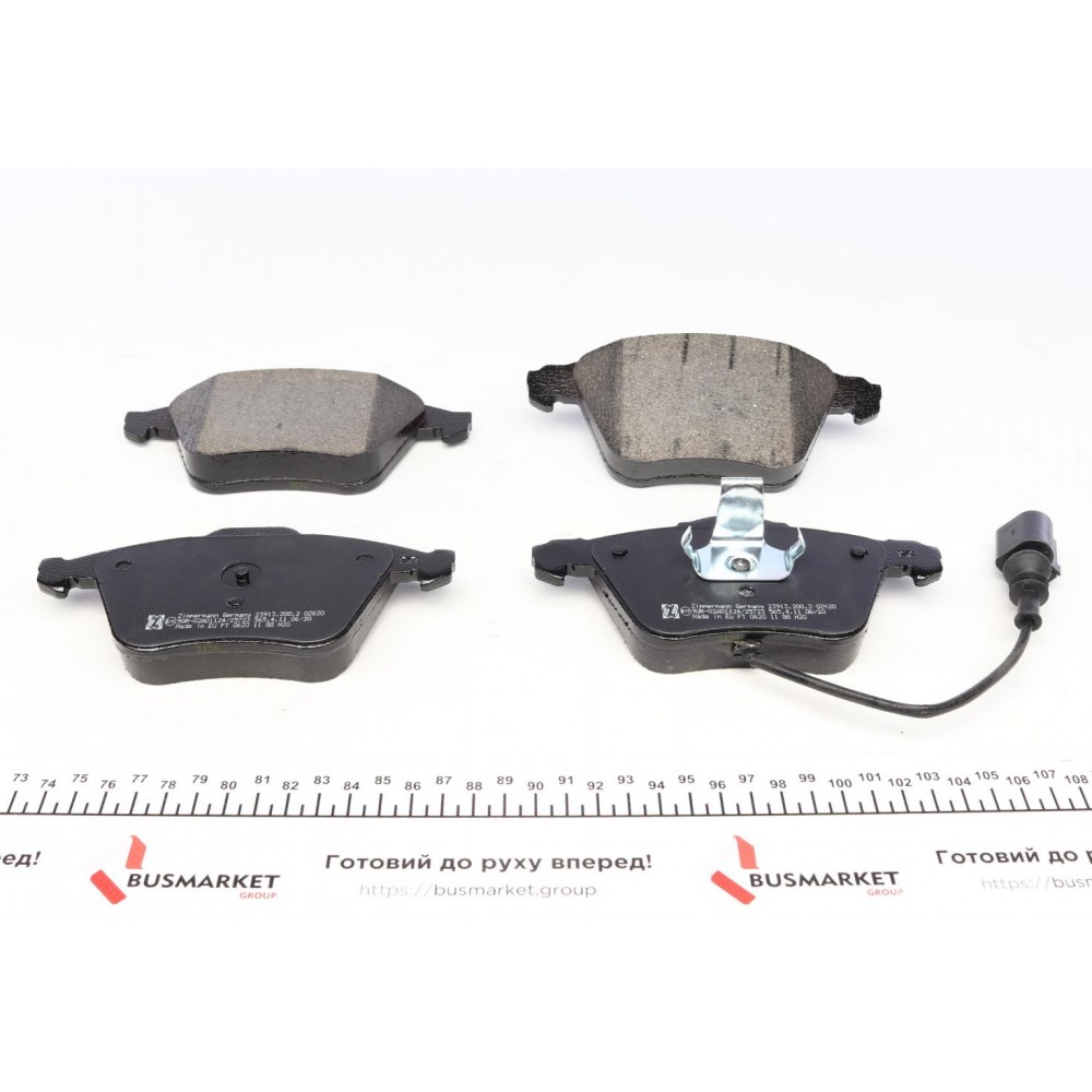 Колодки гальмівні (передні) Audi A3/Seat Leon 05-13/VW Golf 09- (Ate-Teves)