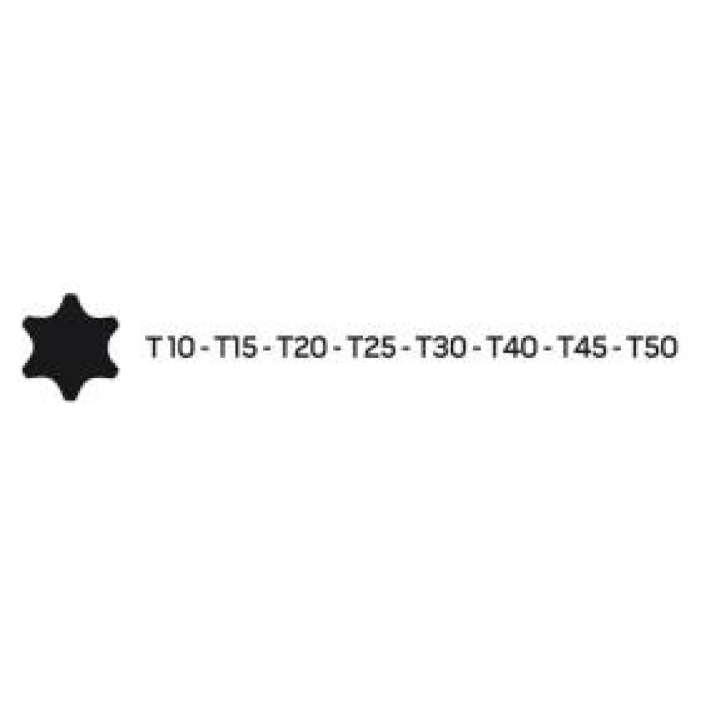 Набір ключів Г-под. Torx T10-T50