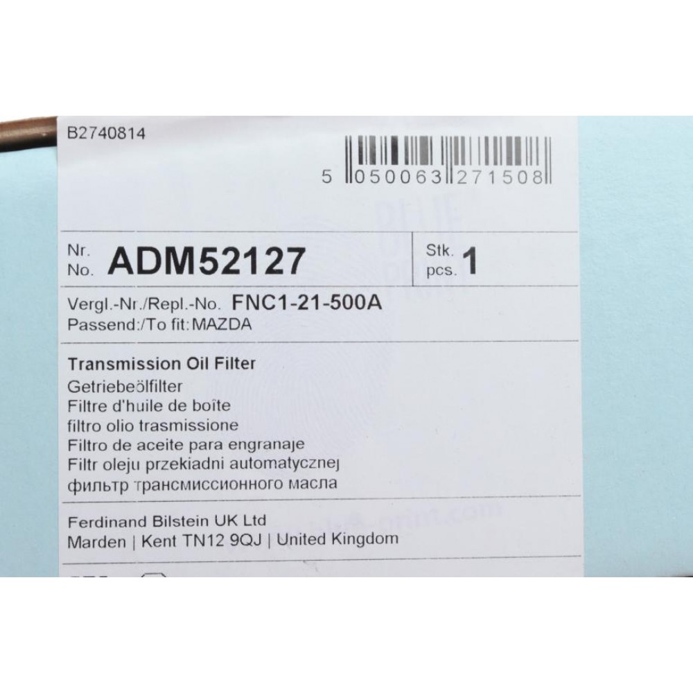 Фільтр АКПП Mazda 3/6 1.6/2.0 03-
