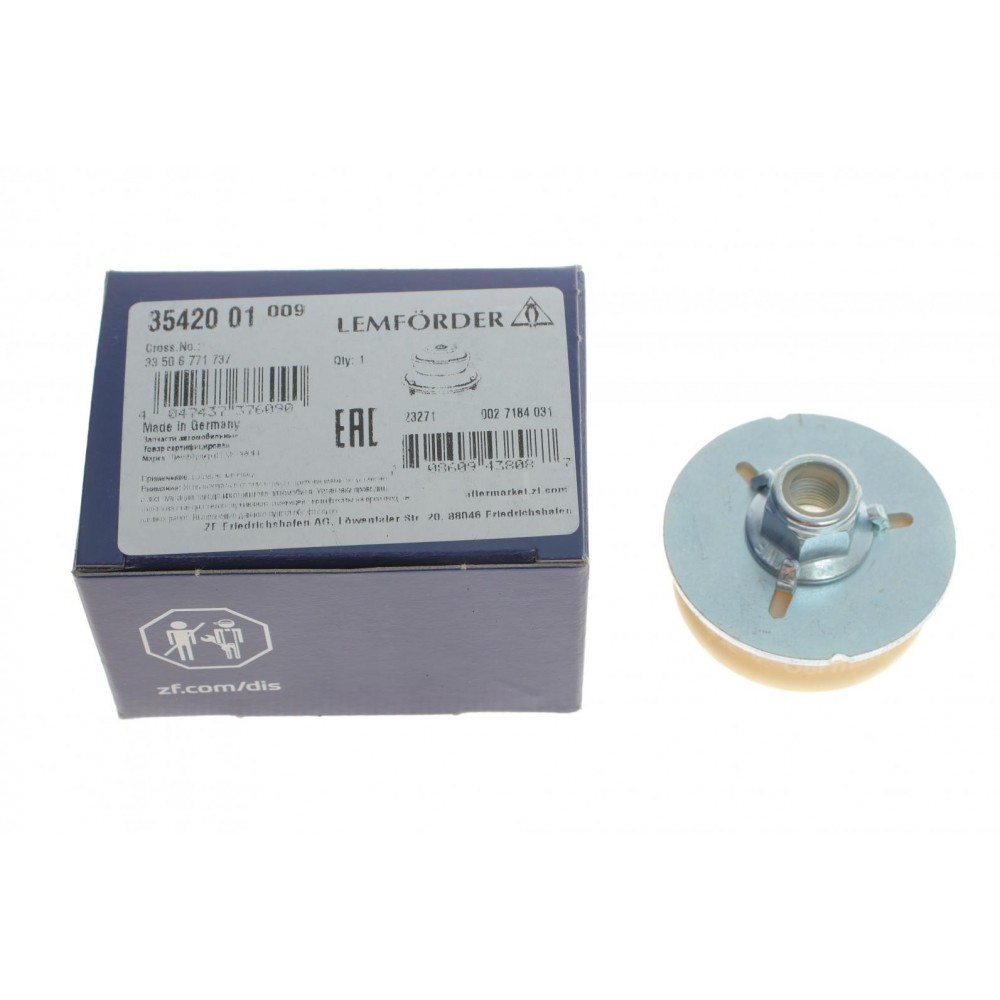 Подушка амортизатора (заднього) BMW 3 (E90-E93) 06-13 (верхня) M47/M54/N47/N54/N57