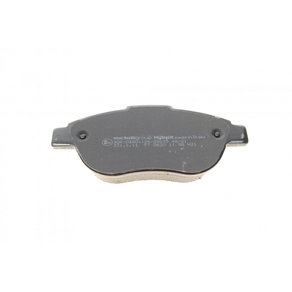 Колодки гальмівні (передні) Citroen C3/C4 02-/Berlingo/Peugeot 307 98-11/Partner 01-08/207 06-15