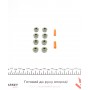 Сальник клапана (впуск/випуск) Opel Combo/Corsa A/Vectra 1.2-2.0 76- (7x11.1/16x9.8) (к-кт)
