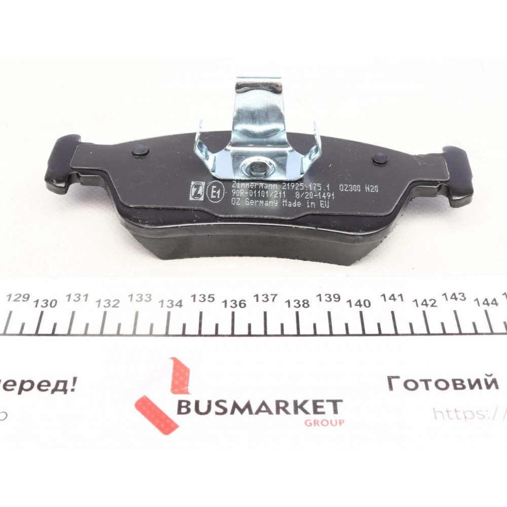 Колодки гальмівні (передні) BMW 3 (E46) 98-07 (Ate-Teves)