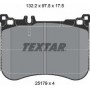 Колодки гальмівні (передні) MB E-class (W213/S213/C238)/ S-class (W222/C217) 13- (Brembo)(132.2x97.5x17.5) Q+