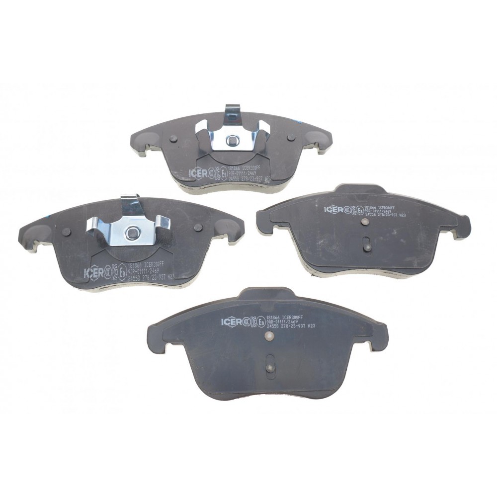 Колодки гальмівні (передні) Citroen C4 09-/C4 Grand Picasso 06-13/Peugeot 3008 11-16/5008 09-17