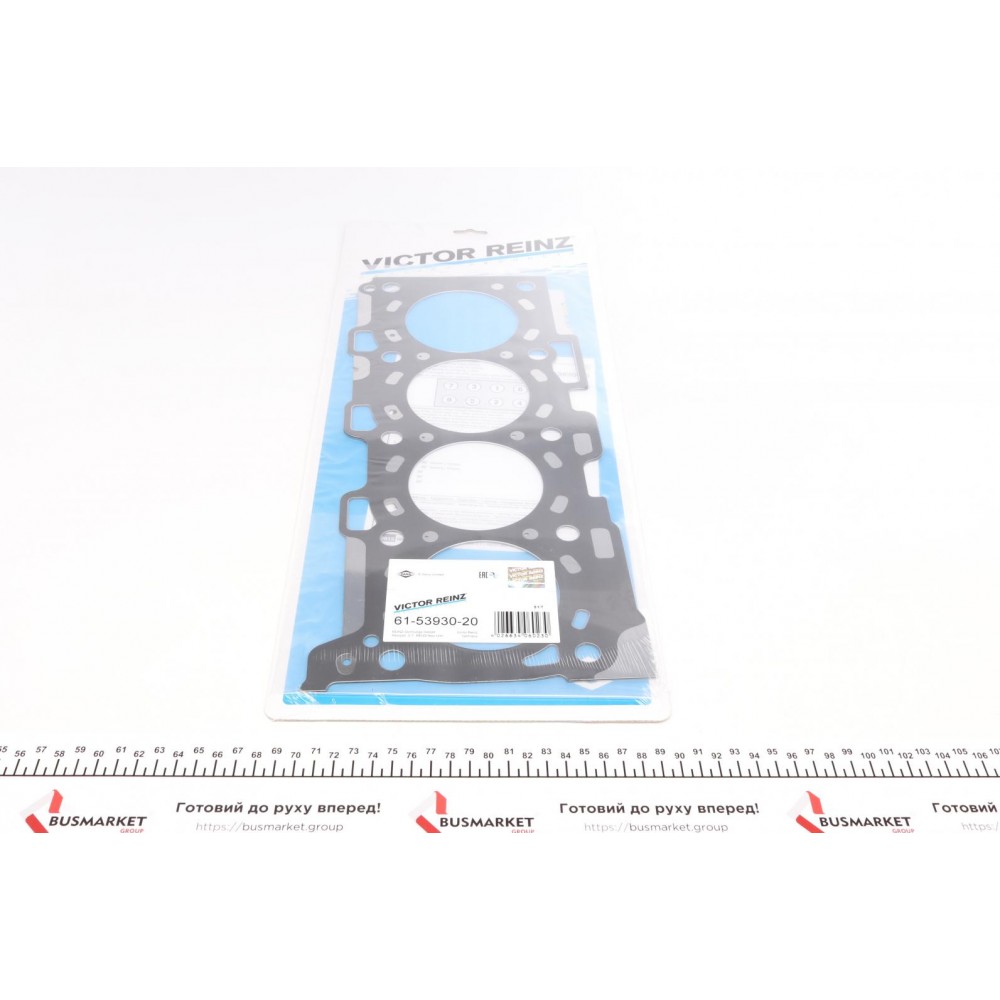Прокладка ГБЦ Toyota RAV 2.2 D 06- (3 метки) (1.1mm)