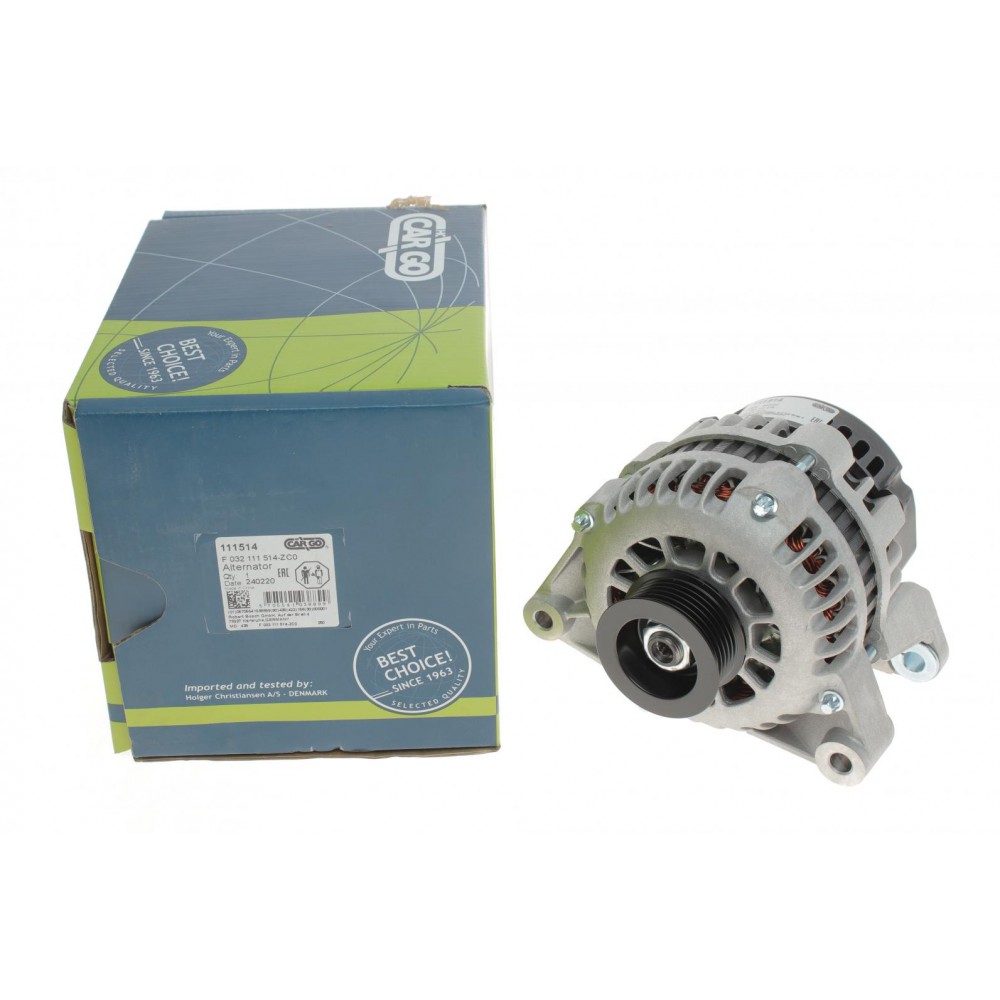 Генератор Opel Vectra B 1.6-2.5i V6/16V 95-02 (14V/100A) = 111514