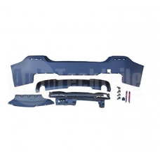 Бампер (задній) BMW 5 (F10) 09-16 (M-Technic) (з отвором PDC/2-х сторонній вихлоп))