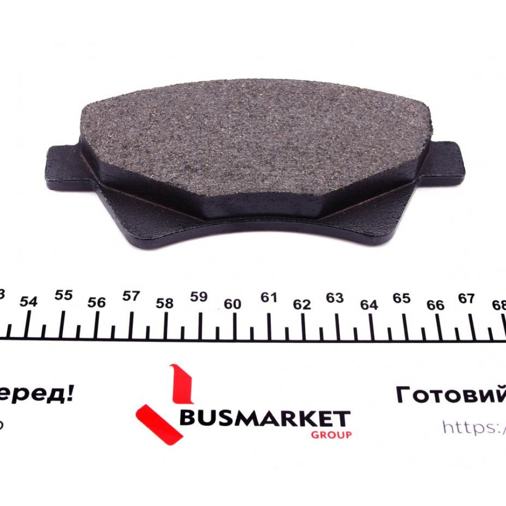 Колодки гальмівні (передні) Renault Kangoo 4x4 01- (Bosch)