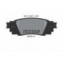 Колодки гальмівні (задні) Toyota Camry 17-/Rav4 18-/Lexus ES VII 18-/RX 15- (Akebono)