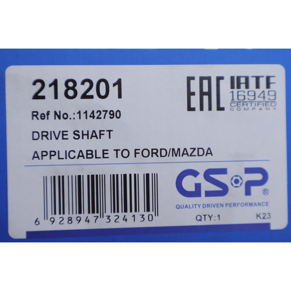 Піввісь (передня) Ford Fiesta 1.0-1.6 01- (R) (25x23x919)