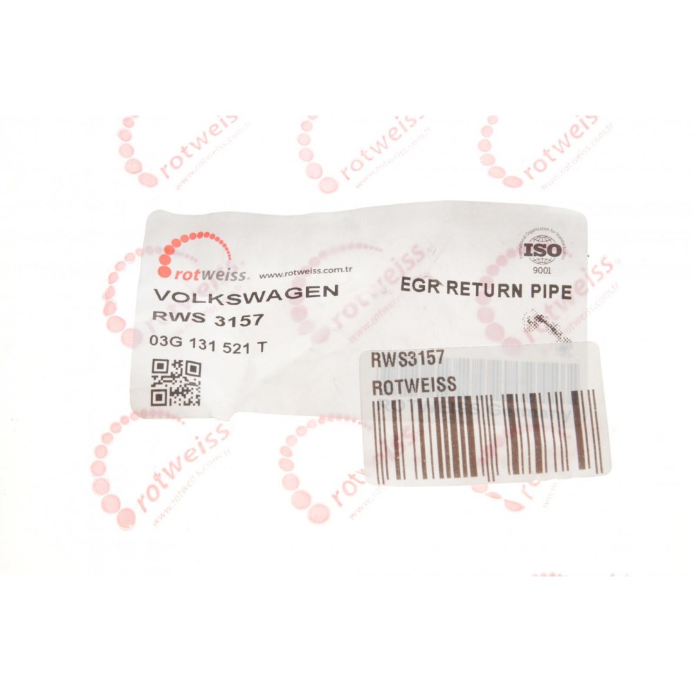 Трубка клапана EGR VW Golf V 2.0 TDI 03-08