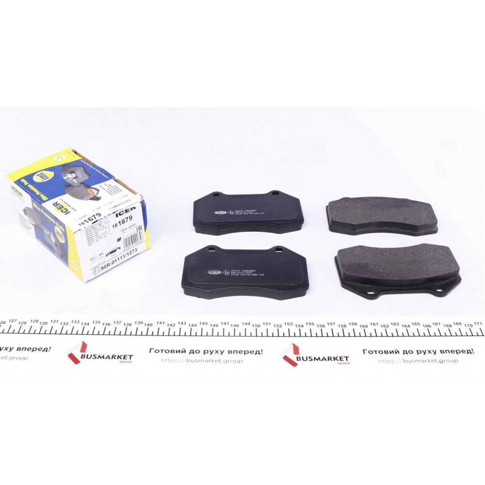 Колодки гальмівні (передні) Renault Megane II/III 04-/Scenic II/Grand Scenic I 04-09/Clio III 06-14