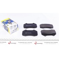 Колодки гальмівні (передні) Renault Megane II/III 04-/Scenic II/Grand Scenic I 04-09/Clio III 06-14