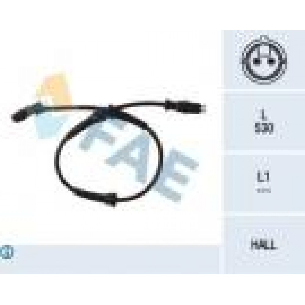 Датчик ABS (передній) Renault Megane/Scenic 1.5/1.9 dCi 03- (L=530mm)