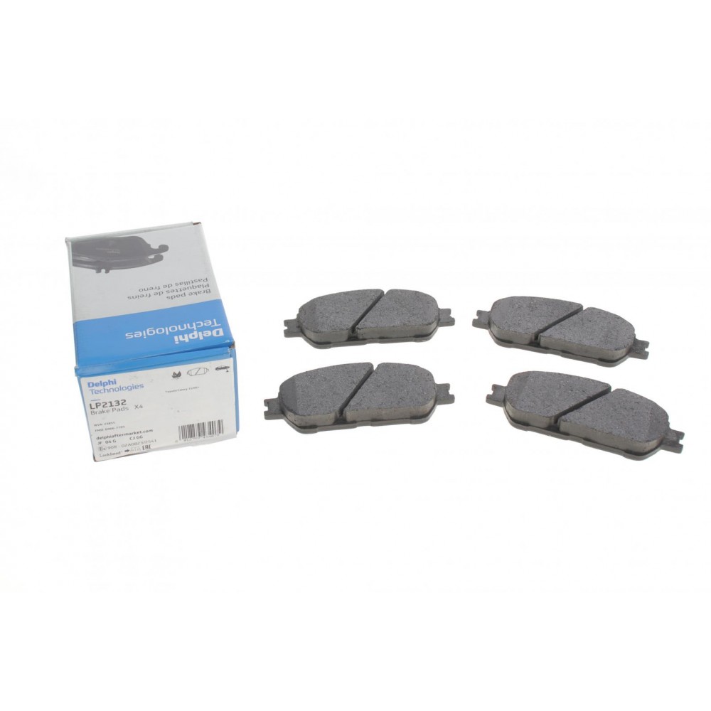 Колодки гальмівні (передні) Toyota Camry 01-06/Alphard 03-08/Lexus ES 96-06