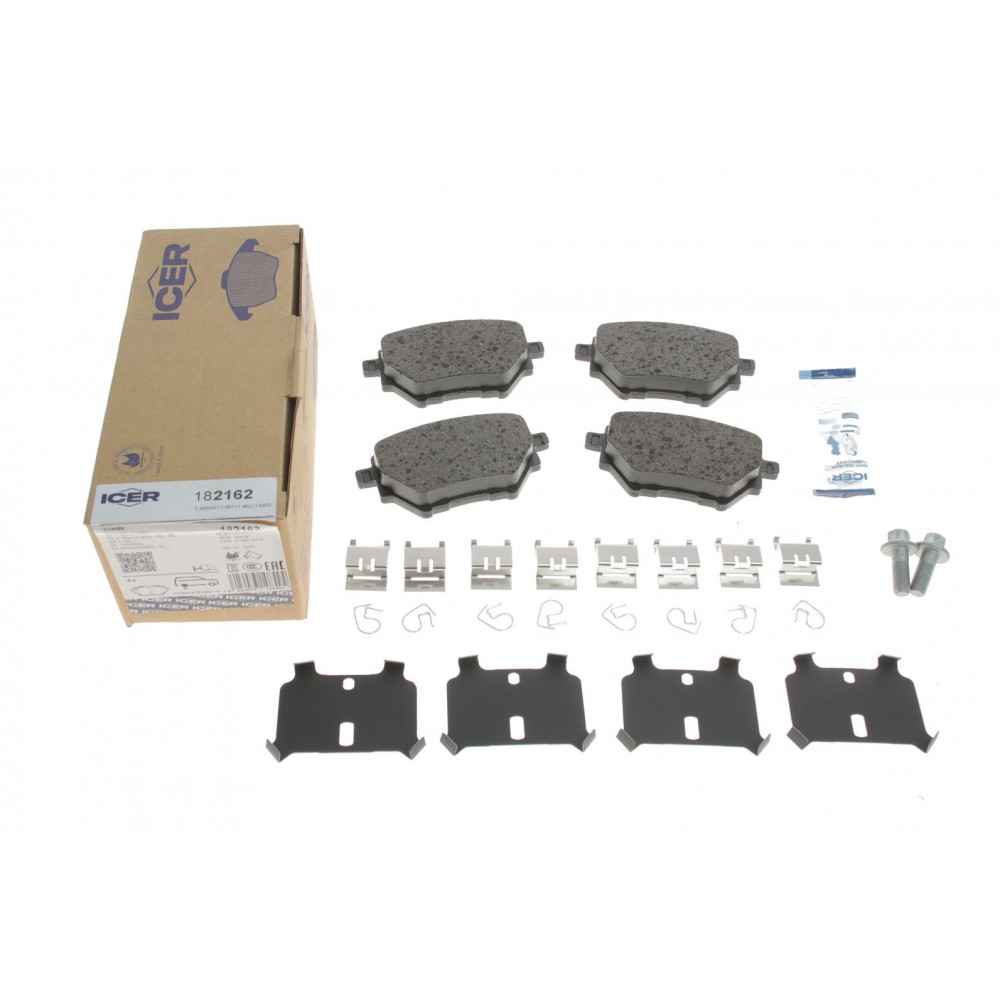 Колодки гальмівні (задні) Citroen C4/Berlingo/Peugeot 308/508/3008/Partner/Opel Combo 13-